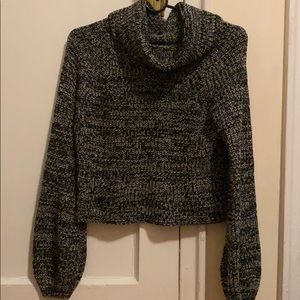 Cropped Turtleneck sweater